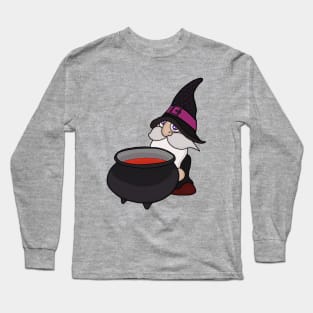 The Wizard and the Cauldron Long Sleeve T-Shirt